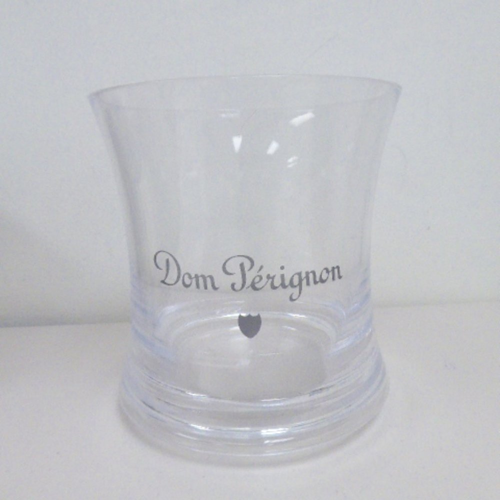 Dom Perignon Champagne Ice Bucket Acrylic lucite Signed M. Szekely